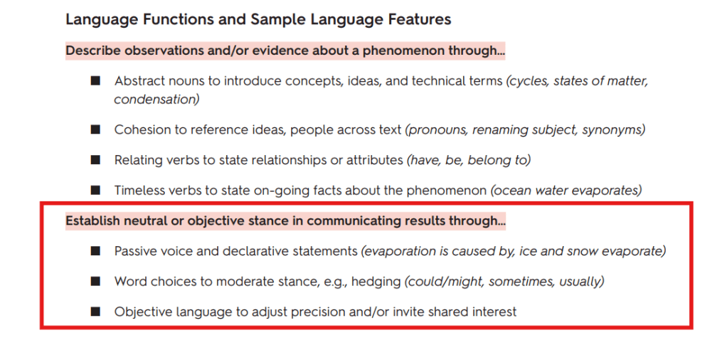 Choosing a Language Focus (Example: Passive&nbsp;Voice)